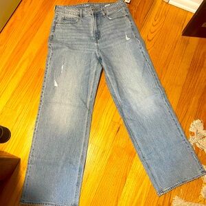 Old Navy Sky High Wide Leg jeans size 12